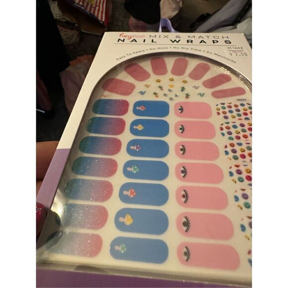 Nail polish gel wrap stickers manicure paint color pedicure nails toes nib nwt - Picture 3 of 4